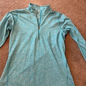 Nike Dri-Fit Blue Quarter-Zip Pullover